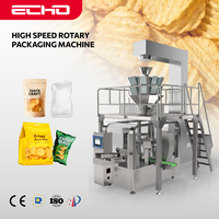 Machine à emballer de remplissage automatique de sacs préfabriqués pour croustilles