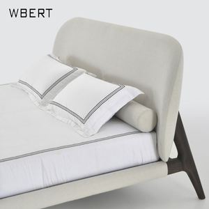 Wbert เตียงสูงสไตล์อิตาลีเรียบง่ายแบบโมเดิร์นวิลล่าห้องนอนใหญ่ - Product Image 3