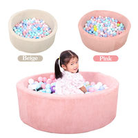 Canapé pour enfants moderne et pliable, confortable, en mousse haute densité, écologique, compressé, pour piscine à balles, chambre, école, salon