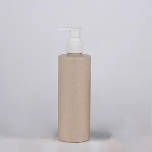 رشاش القمح ، شامبو قش القمح ، زجاجة بلاستيكية قابلة للتحلل لغسيل الجسم من قش القمح التجميلي