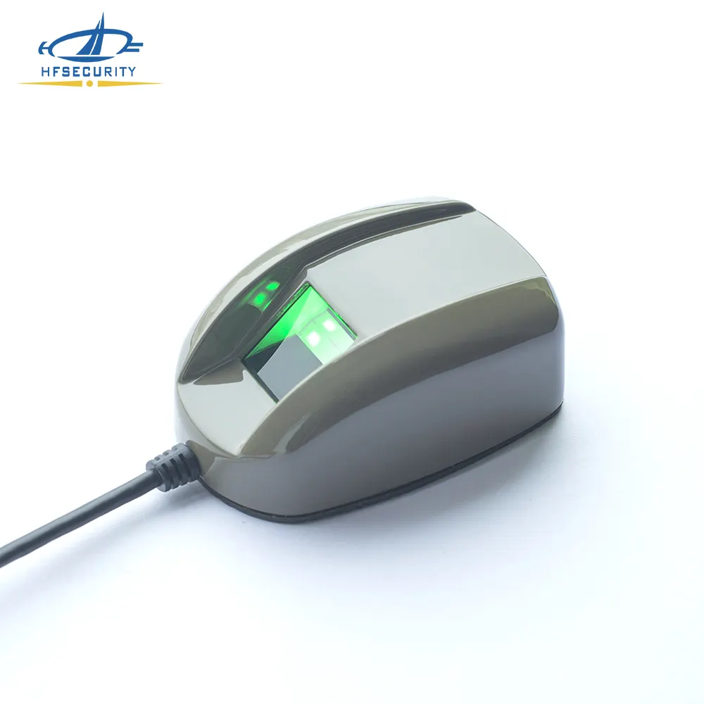 無料のSDKHF4000HFSecurityを備えた銀行用の無料のSDKUSB金属指紋リーダー生体認証指紋センサー
