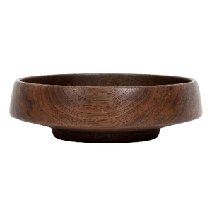 Ustensiles de cuisine de style moderne bols à pâte en bois fabriqués à la main pour la cuisine bol rond en bois de taille moyenne - Product Image 1