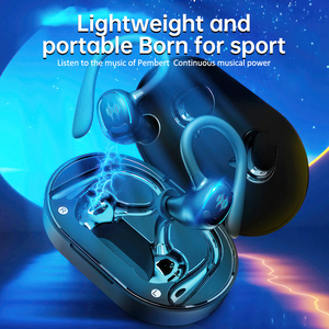 หูฟังบลูทูธ YYK-635 รุ่น Sport Earhook TWS บลูทูธ 5.3 กันน้ำ IPX7 หูฟังไร้สายพร้อมหน้าจอดิจิตอล สำหรับวิ่งออกกำลังกาย - Product Image 6
