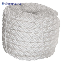 Corde en polyamide à 8 brins, haute résistance, durable, flexible, résistante à l'abrasion, pour l'amarrage maritime, la pêche et les applications industrielles