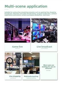 Controller per Streaming <span class=keywords><strong>Video</strong></span> dal Vivo, Switcher di Trasmissione HDMI, Convertitore e Splitter <span class=keywords><strong>Video</strong></span> con Connessione Type-C - Product Image 5