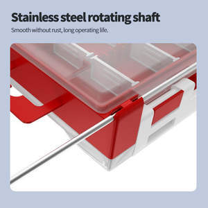 <span class=keywords><strong>Caja</strong></span> de Pesca MEBAO 200*130*45mm, Impermeable, Hermética, <span class=keywords><strong>para</strong></span> <span class=keywords><strong>Señuelos</strong></span> Artificiales, Anzuelos, Jigs, <span class=keywords><strong>Caja</strong></span> de Plástico Pequeña - Product Image 3