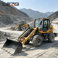 China-Fabrik LEZG 4WD Teleskopradlader Kompakter Diesel-Teleskoplader CE-zertifiziert für Baustellenarbeiten