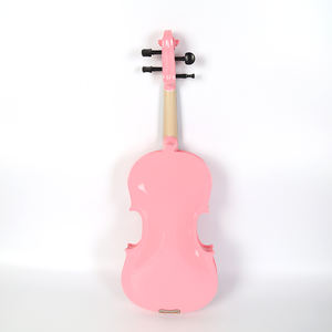 Beginner Volwassen Viool, Kinderen Roze Viool, 44-81. Rode Noot Instrument Voor Beginners - Product Image 5