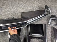 Kits integrales para BMW X5 X6 X7 100%, adornos interiores de coche de fibra de carbono Real, accesorios para cubierta de puerta de salpicadero