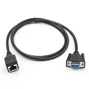 Straight Through Db9 9 Pin Serial / Rs232 Male To Female Extension Cable