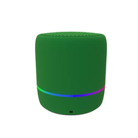 Altavoz Bluetooth Inalámbrico Portátil Mini con Logotipo Personalizado, Luz RGB, Altavoz para Exteriores, Reproductor de Música Recargable, Venta al Por Mayor OEM