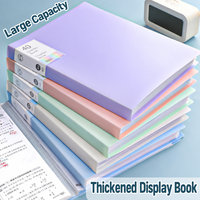 Porte-documents transparent A4 en gros, grande capacité, multi-usages, pour documents, archives, bureau, étudiants, contrats