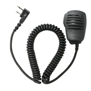 ICOM IC- V8 V80 V80E V82 V85便携式双向收音机对讲机远程扬声器麦克风PTT麦克风高品质批发