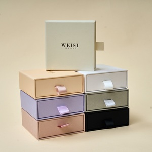Caja Rígida con Logotipo y Diseño Personalizados, Elegante, para Empaque de Joyería y Accesorios, <span class=keywords><strong>Precio</strong></span> de Fábrica - Product Image 6