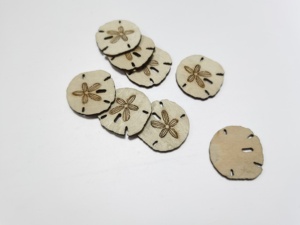 ที่ไม่ซ้ำกันแฮนด์เมดธรรมชาติไม้ขนาดเล็กทรายดอลลาร์ของเล่น - Product Image 5