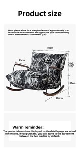 Fauteuil à bascule moderne de luxe en métal, style rétro zen, pour hôtel, balcon, chambre, canapé individuel mobile et relaxant - Product Image 6