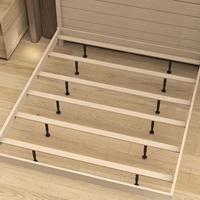 Pieds de meuble réglables pour canapé/lit/chaise/divan/coiffeuse, pieds de support robustes pour remplacement de lit, pour cadre de lit/entretoise centrale de lit
