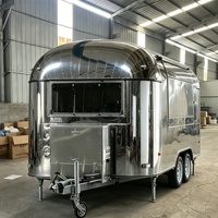 Camion de restauration de Noël en acier haute résistance, chariot de café électrique, remorque à pizza, cuisine mobile certifiée UKCA, chariot à bonbons