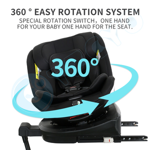 Silla de Auto Convertible Reclinable ECE R129 I-SIZE 40-150cm con Soporte <span class=keywords><strong>ISOFIX</strong></span>, Rotación de 360° para Recién Nacidos, <span class=keywords><strong>GRUPO</strong></span> 0+<span class=keywords><strong>1</strong></span>+2+3, 0-36kg, CY18 - Product Image 5