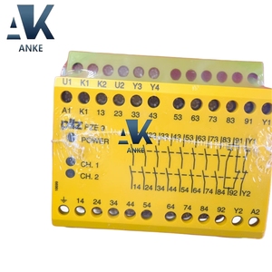 โมดูลความปลอดภัย pze 9 230-240VAC 8N เดิม/O 1N/C โมดูลความปลอดภัย774148 - Product Image 1