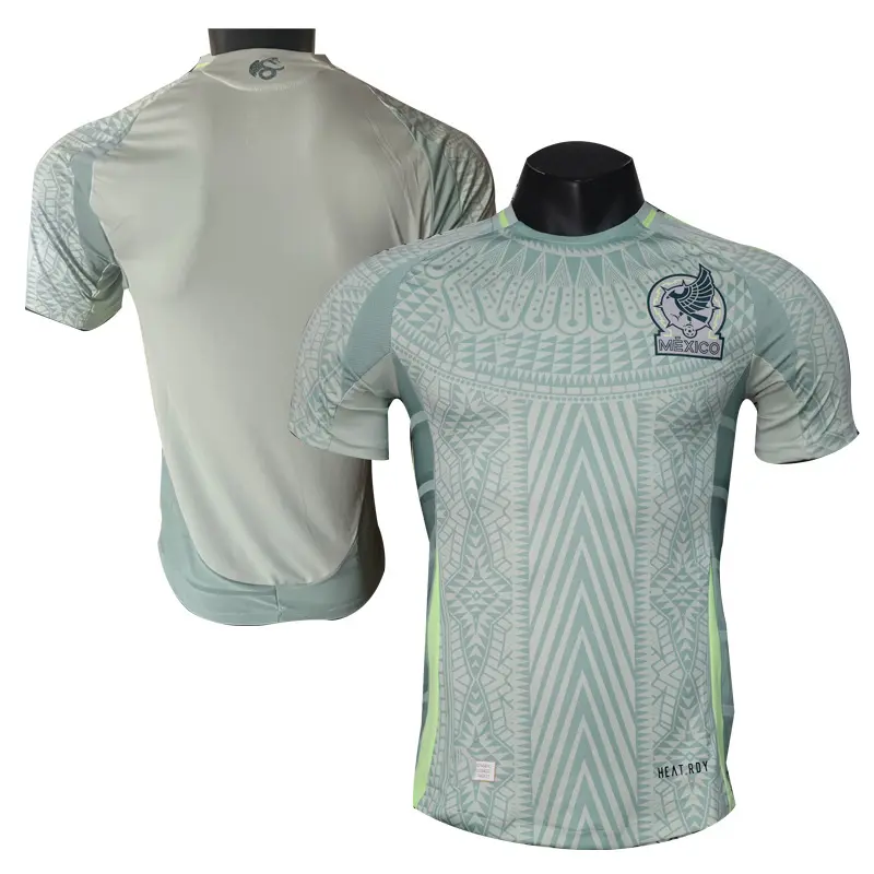 Nuevo diseño personalizado colección de camisetas de fútbol conjunto maillot camiseta de fútbol 2023-2024 playeras Mexico camiseta del equipo de fútbol