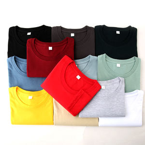 <span class=keywords><strong>T</strong></span>-<span class=keywords><strong>shirt</strong></span> à manches longues oversize unisexe 100% coton couleur unie impression personnalisée - Product Image 1