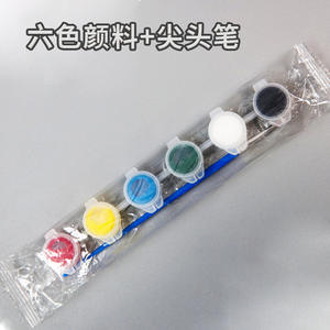 Ensemble de jouets de dessin en pigment acrylique de 3 ml, cerf-volant en gypse, <span class=keywords><strong>combo</strong></span> de 12 couleurs, peinture artistique DIY pour enfants, <span class=keywords><strong>graffiti</strong></span> - Product Image 5