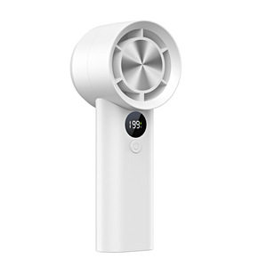 Nuevo mini ventilador de alta velocidad con ajuste continuo, mini ventilador portátil con pantalla digital - Product Image 5
