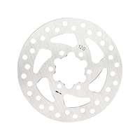 Disque de frein à six trous 120 mm pour trottinette électrique Kukirin G2 Pro F3 G3 ZT3, pièces de frein à disque, disque de frein de 44 mm de diamètre diagonal et 120 mm de diamètre.