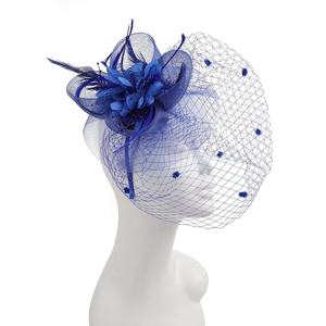 <span class=keywords><strong>Chapeau</strong></span> fascinateur élégant en plumes et fleurs pour <span class=keywords><strong>mariage</strong></span>, fête, thé, Kentucky Derby, bandeau pour femmes, mariée - Product Image 1