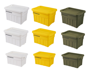 Tùy chỉnh một cửa dịch vụ nhà máy <span class=keywords><strong>Stackable</strong></span> hình chữ nhật lưu trữ ngoài trời hộp 10L PP sang trọng đồ lặt vặt hộp lưu trữ trong kho - Product Image 1