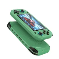Console de jeu portable R43S Système Linux/Android 64 Go DDR3L 1 Go de RAM Résolution 640x480 Écran couleur 4,3 pouces RK3326 ARM