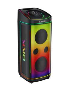 Enceinte de fête sans fil à basses puissantes avec éclairage frontal, grand woofer, intérieur en bois, 500W <span class=keywords><strong>RMS</strong></span>, pour extérieur (XC8700) - Product Image 3