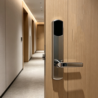Cerraduras Inteligentes para Puertas de Habitaciones de Hotel, Sistema de Seguridad Price Intelligence, Acero Inoxidable, Electrónicas, con Tarjeta de Proximidad RFID NFC, Sin Llave