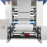 Machine d'impression flexographique à haute vitesse 350 m/min 6 couleurs pour films CPP, PET, laminés