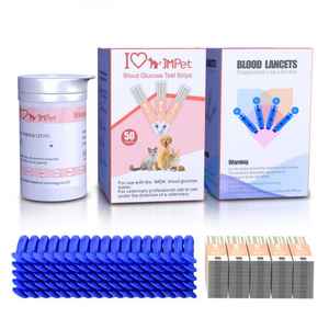 Новый дизайн, многоразовый, портативный, безопасный, надежный, умный, простой в использовании глюкометр для домашних животных (кошек и собак) с тест-полосками для проверки диабета - Product Image 5