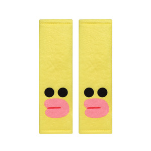Almohadillas para cinturón de seguridad de dibujos animados, rectangulares, de poliéster, antideslizantes, accesorios de seguridad para automóvil, unisex - Product Image 5