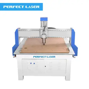 Perfect Laserwerk Met Meerdere Messen China Cnc Houtsnijmachine Voor Frees Snijden Zijfrezen