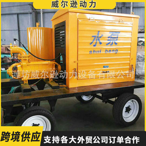 Groupe motopompe diesel Weifang 100 kW 1500 tr/min 10000 l/min pour la lutte contre les incendies et la lutte contre les inondations - Product Image 2