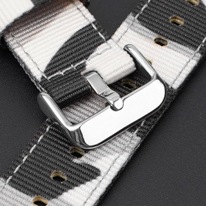 Correa de Reloj de Nailon de Camuflaje de 18 mm, 20 mm, 22 mm, Liberación Rápida, Correa Deportiva de Tela para Relojes Inteligentes Samsung Galaxy - Product Image 2