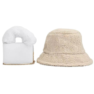 Ensemble de sacs à main <span class=keywords><strong>en</strong></span> PU pour femmes, sacoches de luxe, de marque tendance, chapeau et bourses, nouvelle collection - Product Image 3
