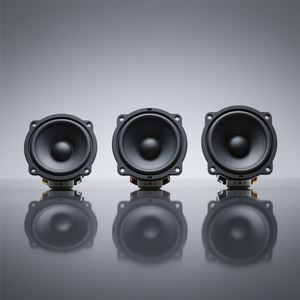 Subwoofer Activo de Diseño Ovalado Compacto, Ahorra Espacio con Bajos Potentes - Product Image 1