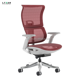 Silla de oficina ergonómica de gama alta <span class=keywords><strong>WINTEX</strong></span>, cómoda, contemporánea, 5D, aluminio, PU, reposabrazos, chasis de Control de línea, extensible directo - Product Image 4