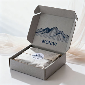 Коробки для упаковки одежды, косметики и подарков с индивидуальным дизайном, печатью и бесплатным дизайном, из гофрированного картона, для электронной коммерции. - Product Image 1