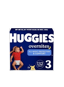Huggies Taille 4 Couches souples pour bébé Couches de nuit pour enfants de 16 à 28 lb 132 pièces - Product Image 2