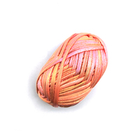 High Quality DIY Shiny Hooked Shimmer Metallic T Shirt Yarn Crochet Roll for Crocheting Bags