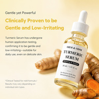 Sérum Visage Bio au Curcuma Marque Blanche OEM – Éclaircissant, Correcteur Taches Brunes, Hydratant, Réparateur, Anti-Âge, Peau Éclatante