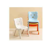 Moule de chaise de bébé visage de sourire d'occasion moule de chaise de bébé visage souriant utilisé
