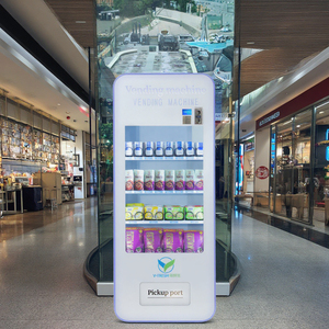 ตู้จำหน่ายชาอัตโนมัติ กาแฟสำเร็จรูปพร้อมชง Wx-a26-1 Vfresh ขายดี 24 ช่อง บรรจุได้ 180 แก้ว เหมาะสำหรับสวนสาธารณะ บริการตนเอง ชา กาแฟ - Product Image 1