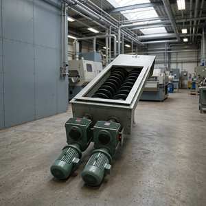 Convoyeurs à vis S J CONVEYORS, haute efficacité, durables, vitesse réglable, tension personnalisée pour les industries minières, alimentaires et chimiques - Product Image 6